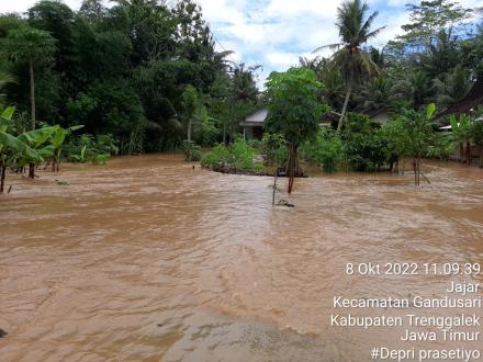UPDATE LAPORAN BENCANA BANJIR DI DESA JAJAR